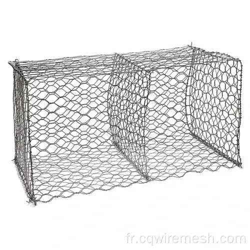 Vente chaude de qualité supérieure Galvanisé Gabion Box